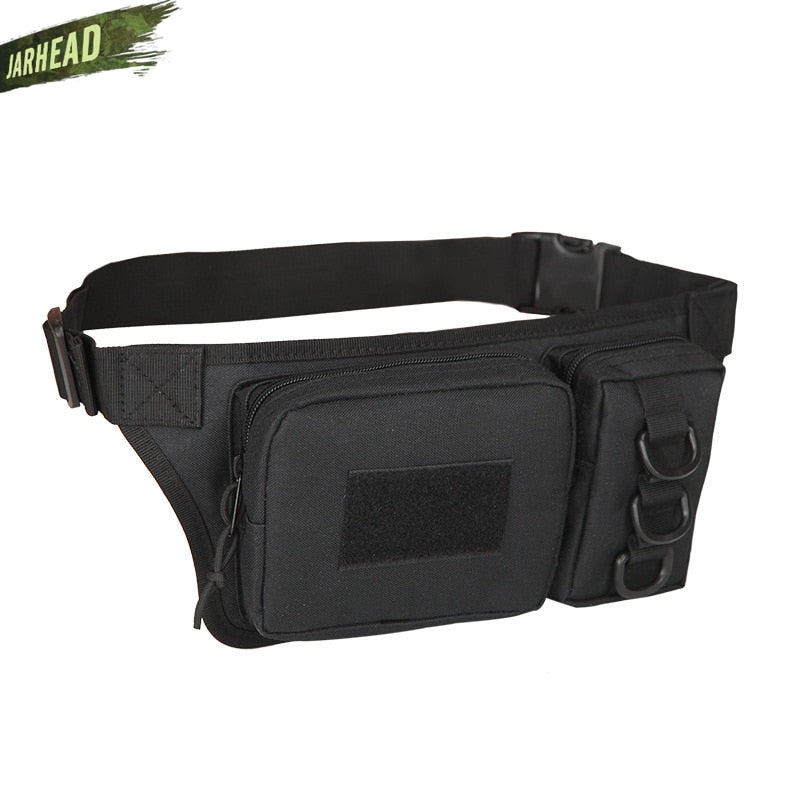 Tactical Waterproof Men Waist Pack Hiking nylon Waist Bag Outdoor Army Military Hunting Sports Climbing Camping Waist Pockets