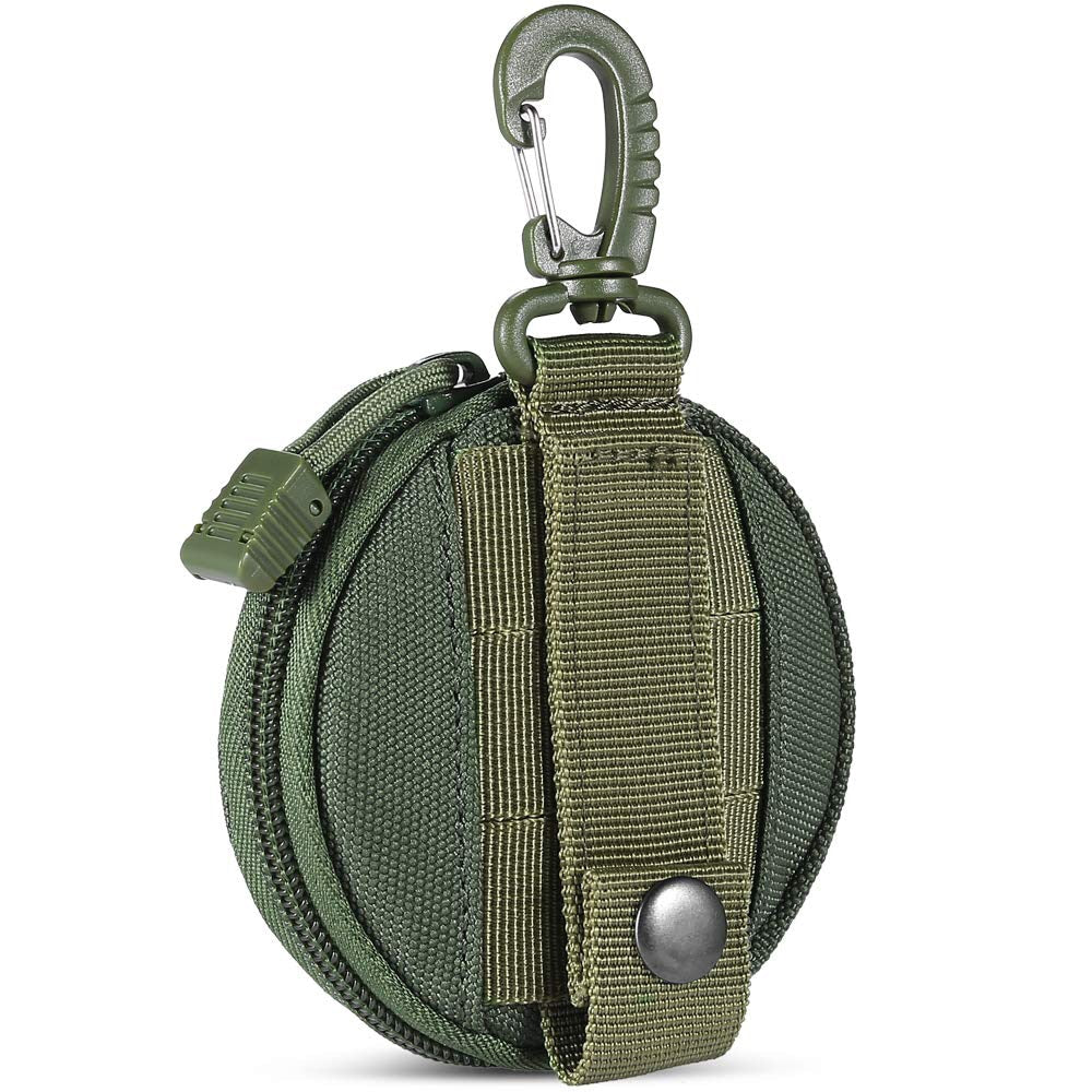 1000D Tactical Wallet Pocket Military Accessory Bag Portable Mini Money Coin Pouch Keys Holder Waist Bag for Hunting Camping