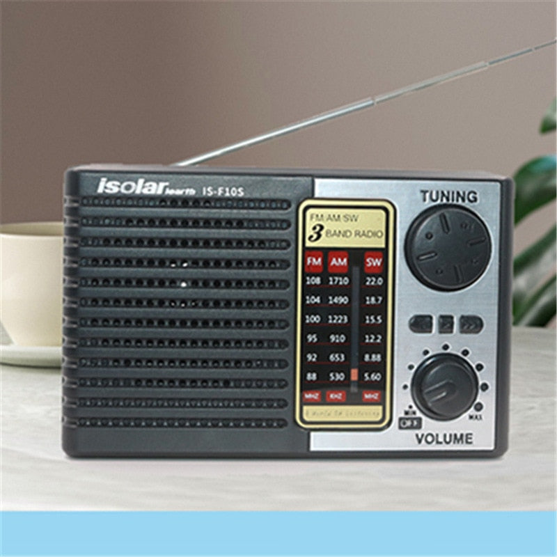 Solar Charging Emergency Radio Multi Band High Sensitivity Radio Wireless Bluetooth Speaker Supports FM / AM / SW Radio