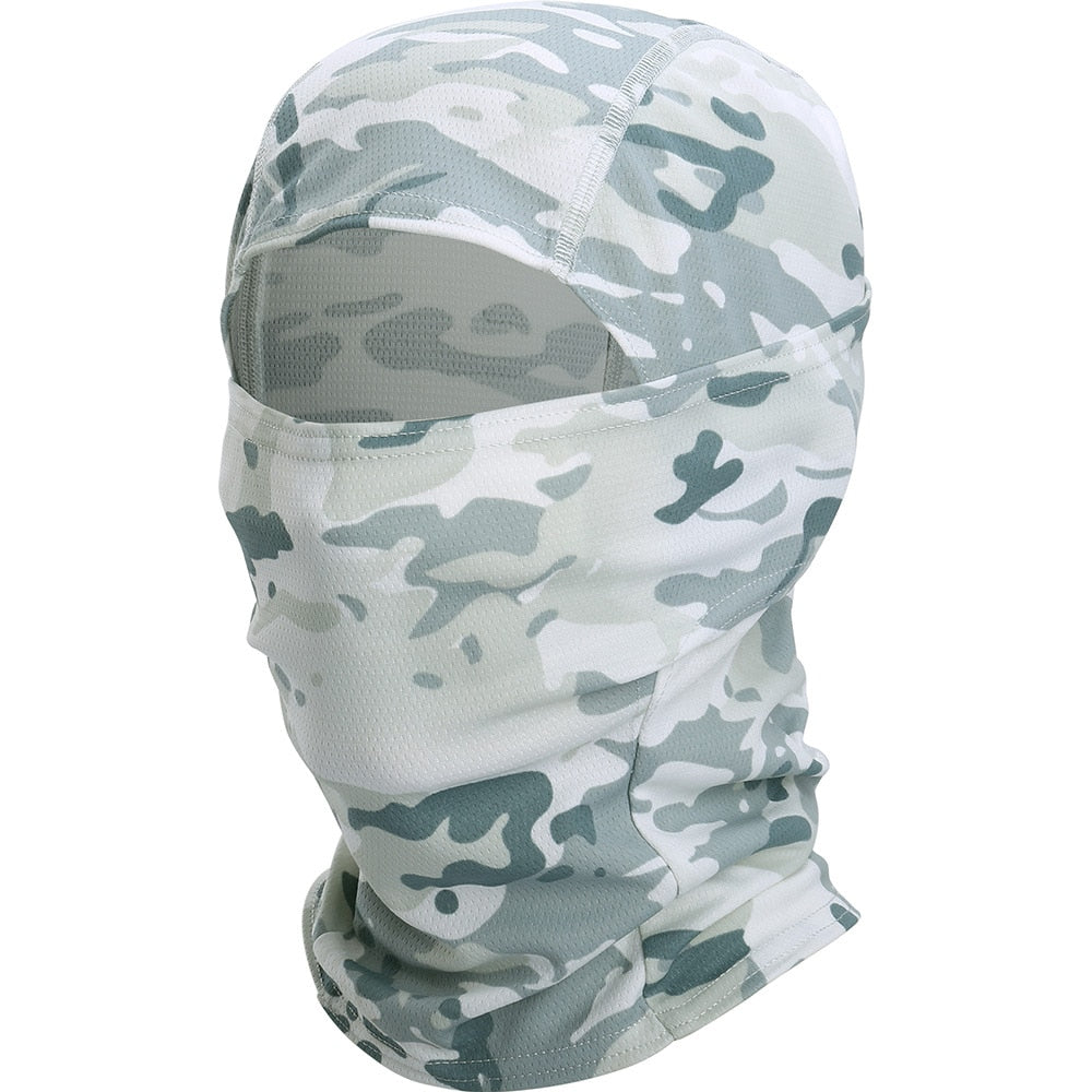 Multicam Balaclava Camouflage Tactical Paintball Wargame Military Airsoft Army Quick-Dry Helmet Liner Full Face Cap Men Women