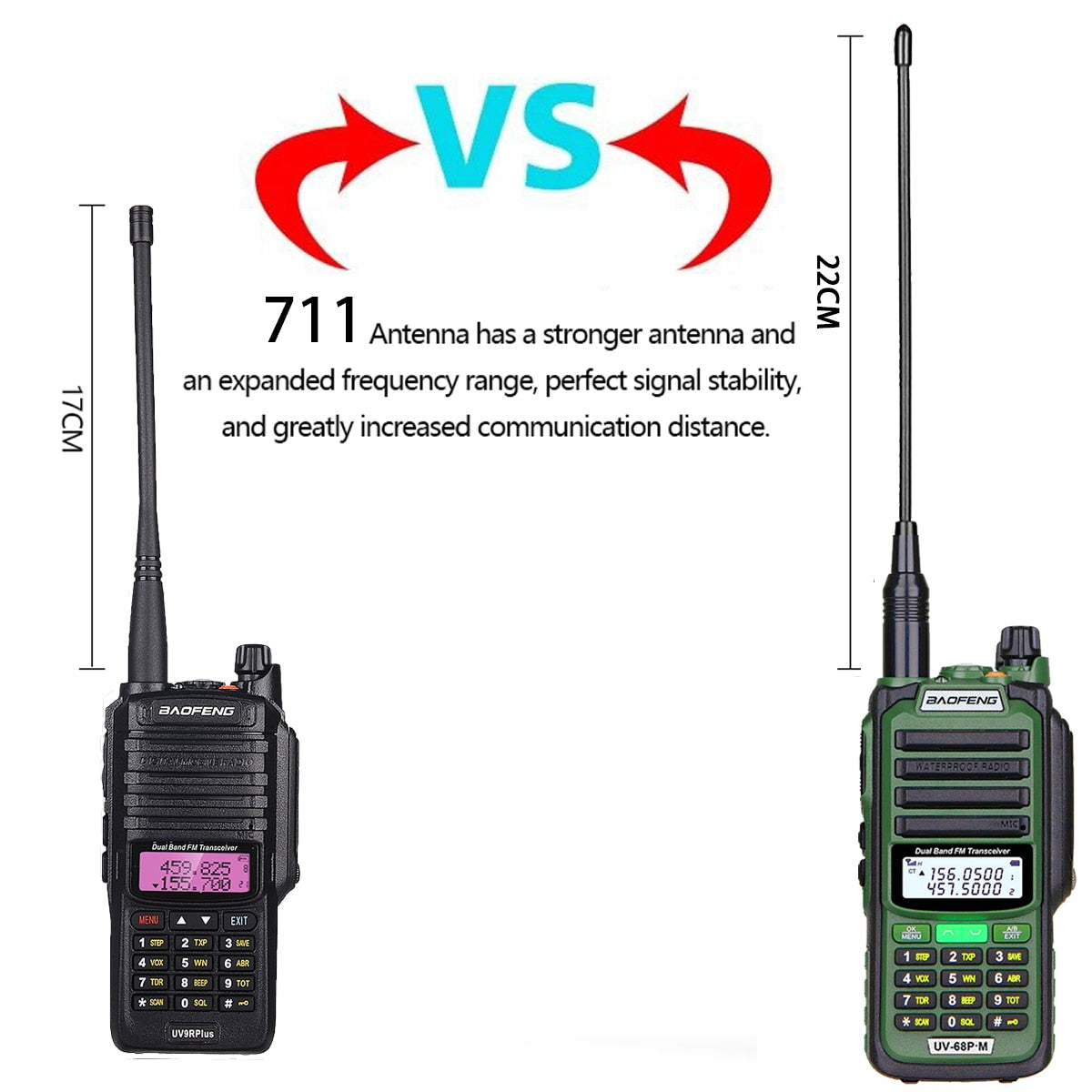 2023 Baofeng UV-68 Pro Max V2 10W IP68 Walkie Talkie Long Range Waterproof CB Two Way Radio UV9R UV5R Pro UV16 10R MAX Power