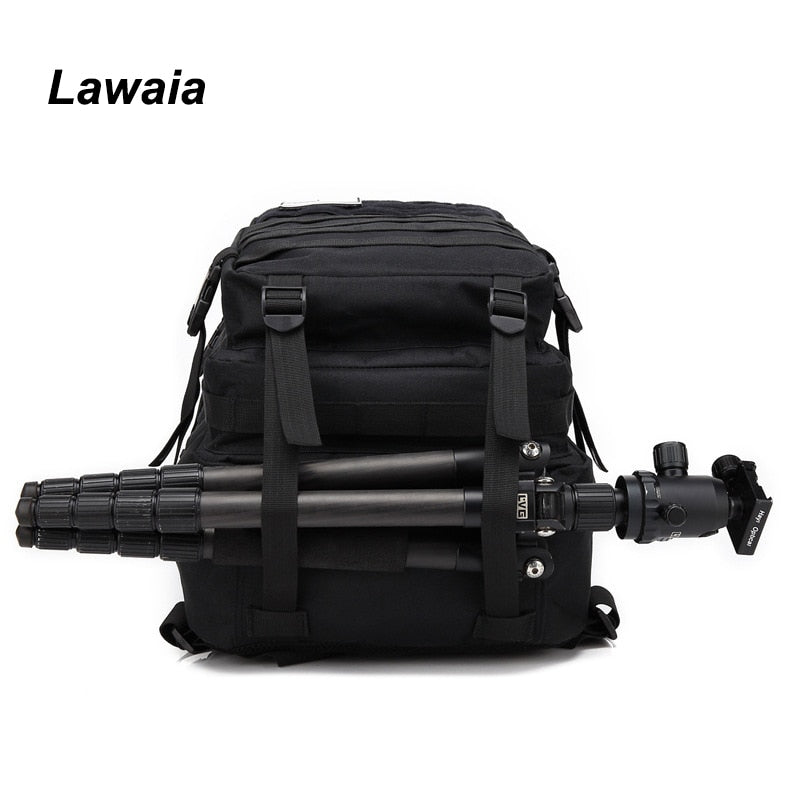 Lawaia Military Rucksacks 45L Large Capacity Man Army Tactical Backpacks Outdoor Pack for Trekking Camping Hunting Bag