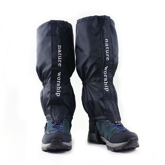 1 Pair Waterproof Outdoor Hiking Walking Climbing Hunting Snow Legging Gaiters Ski Gaiters For Men And Women