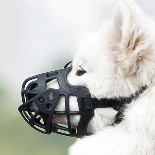 Silicone Pet Dog Muzzle Movable Cover Breathable Basket Muzzles for Dogs Samoyed Shiba Inu Dog Muzzle Stop Biting Barking